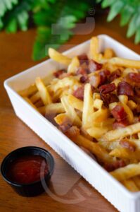 Porção de Batata Frita - Portfólio Salt Agência de Marketing Gastronômico